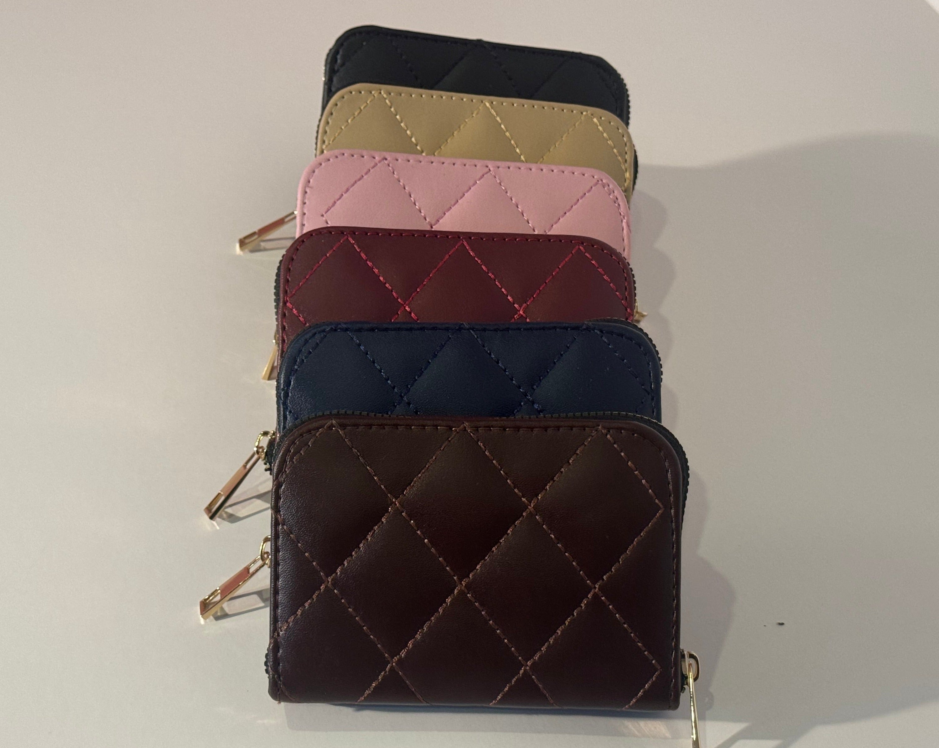 Quilted wallet